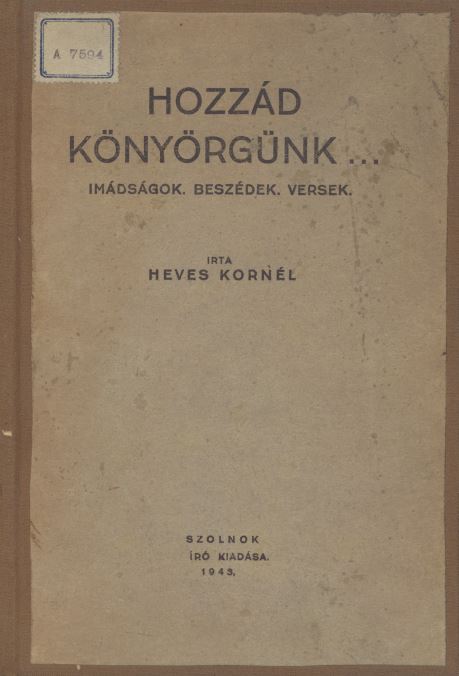 Hozz&aacute;d k&ouml;ny&ouml;rg&uuml;nk