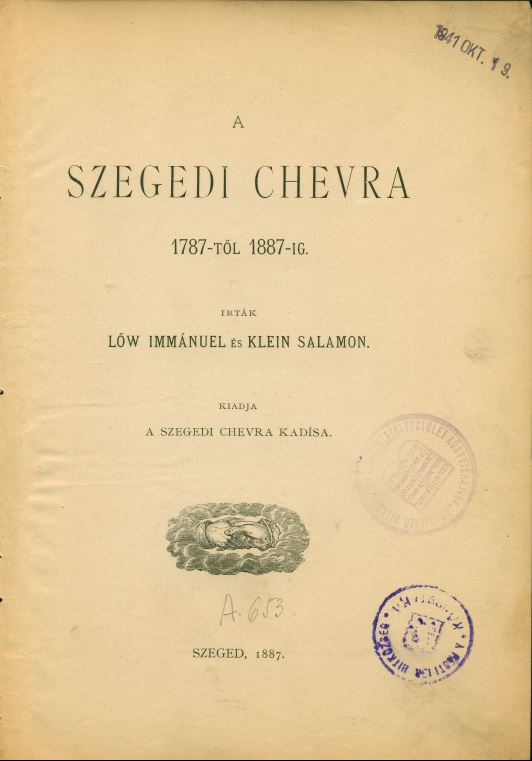 A szegedi chevra