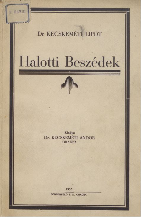 Halotti besz&eacute;dek