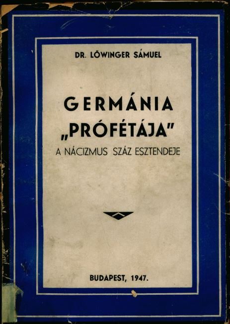 Germ&aacute;nia "pr&oacute;f&eacute;t&aacute;ja"