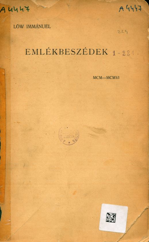 Eml&eacute;kbesz&eacute;dek