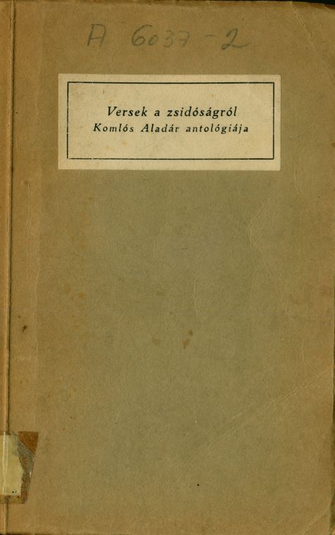 Versek a zsid&oacute;s&aacute;gr&oacute;l