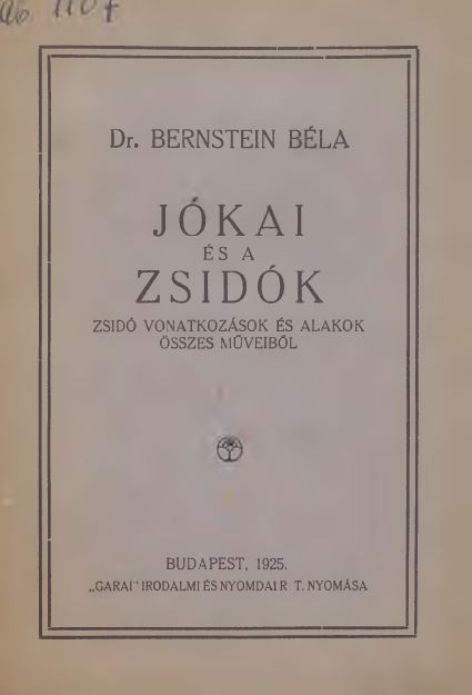 J&oacute;kai &eacute;s a zsid&oacute;k