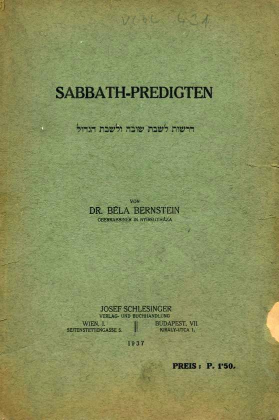 Sabbath-Predigten