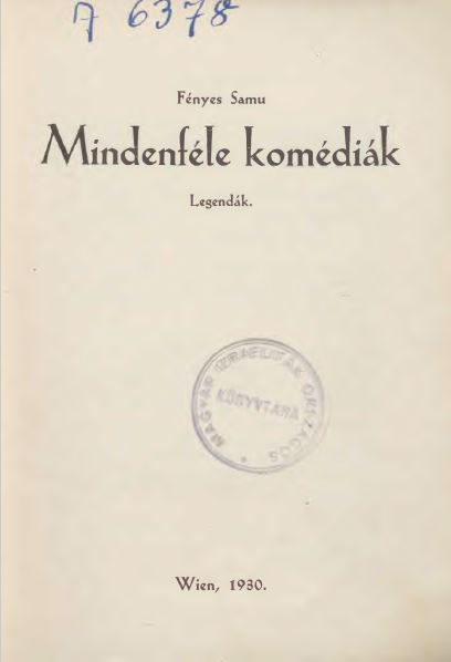 Mindenf&eacute;le kom&eacute;di&aacute;k