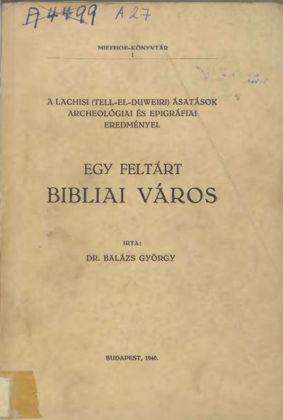 Egy felt&aacute;rt bibliai v&aacute;ros