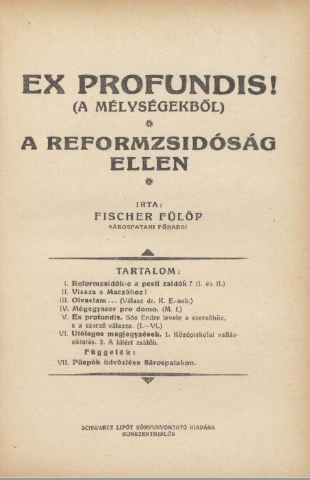 Az első magyar kr&oacute;nik&aacute;r&oacute;l