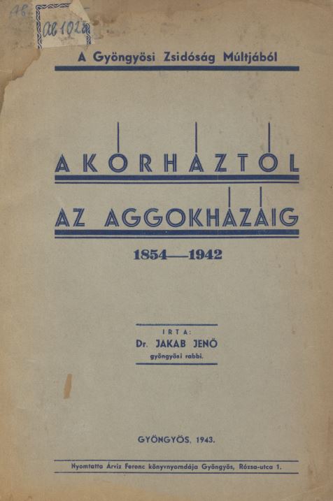 A k&oacute;rh&aacute;zt&oacute;l az aggokh&aacute;z&aacute;ig
