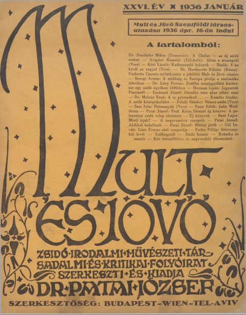 Mult &eacute;s J&ouml;vő 26. &eacute;vf. (1936. janu&aacute;r)