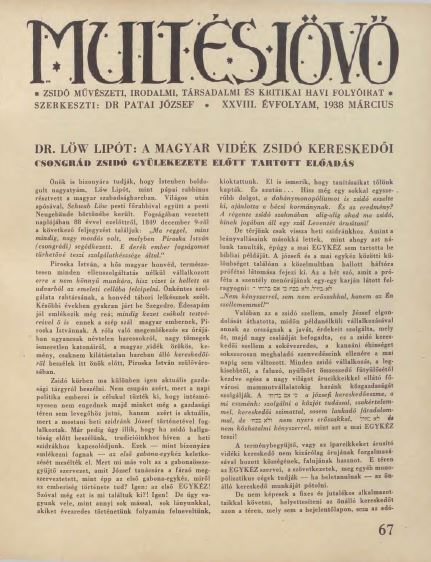 Mult &eacute;s J&ouml;vő 28. &eacute;vf. (1398. m&aacute;rcius)