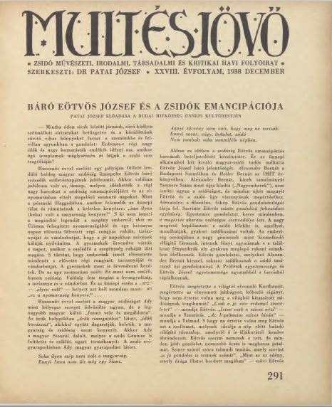 Mult &eacute;s J&ouml;vő 28. &eacute;vf. (1398. december)