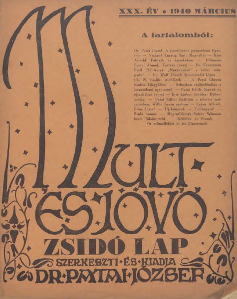 Mult &eacute;s J&ouml;vő 30. &eacute;vf. (1940. m&aacute;rcius)