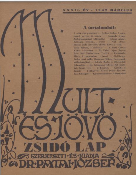 Mult &eacute;s J&ouml;vő 32. &eacute;vf. (1942. m&aacute;rcius)