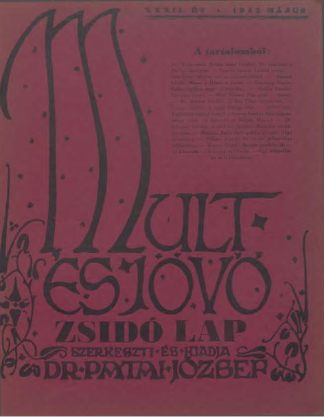Mult &eacute;s J&ouml;vő 32. &eacute;vf. (1942. m&aacute;jus)