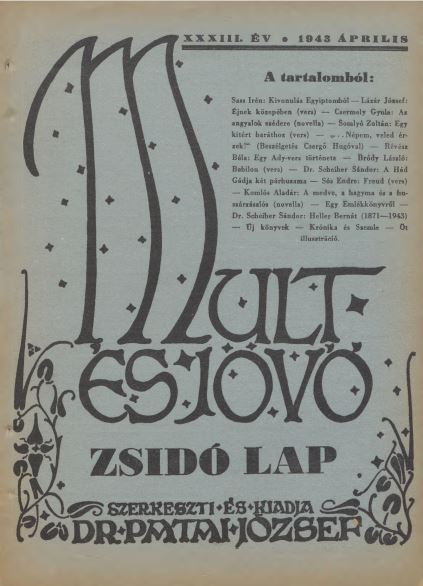 Mult &eacute;s J&ouml;vő 33. &eacute;vf. (1943. &aacute;prilis)