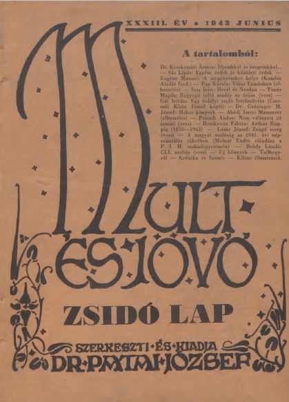 Mult &eacute;s J&ouml;vő 33. &eacute;vf. (1943. j&uacute;nius)