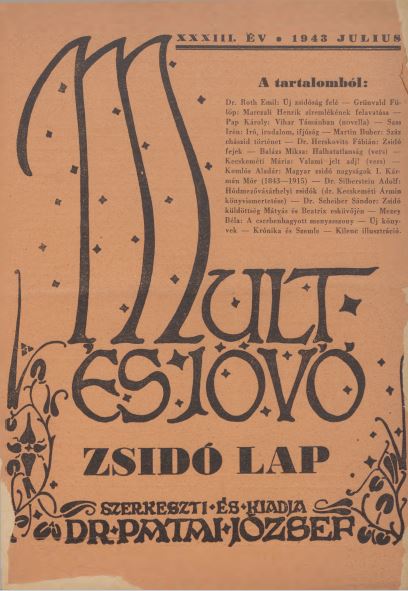 Mult &eacute;s J&ouml;vő 33. &eacute;vf. (1943. j&uacute;lius)