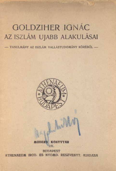 Az iszl&aacute;m ujabb alakul&aacute;sai