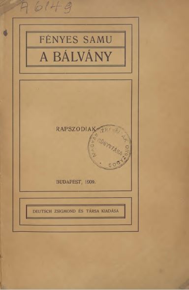 A b&aacute;lv&aacute;ny