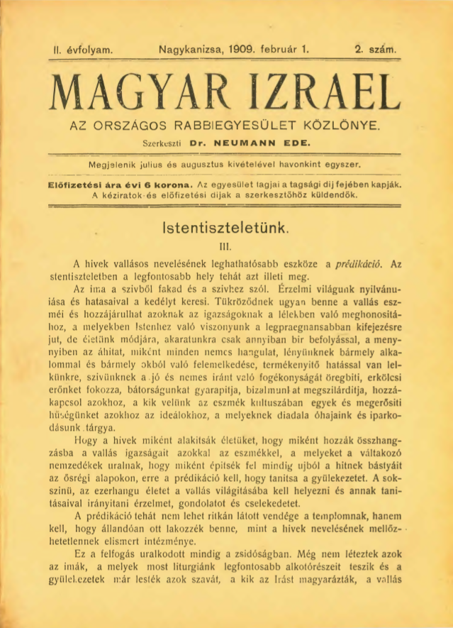 Magyar Izrael