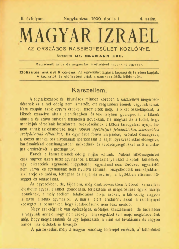 Magyar Izrael