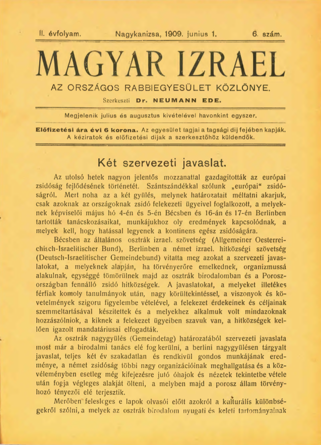 Magyar Izrael