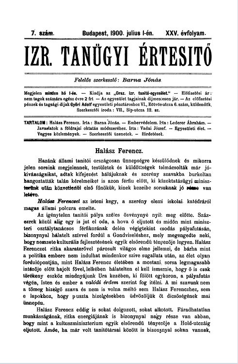 Izraelita Tan&uuml;gyi &Eacute;rtes&iacute;tő ﻿