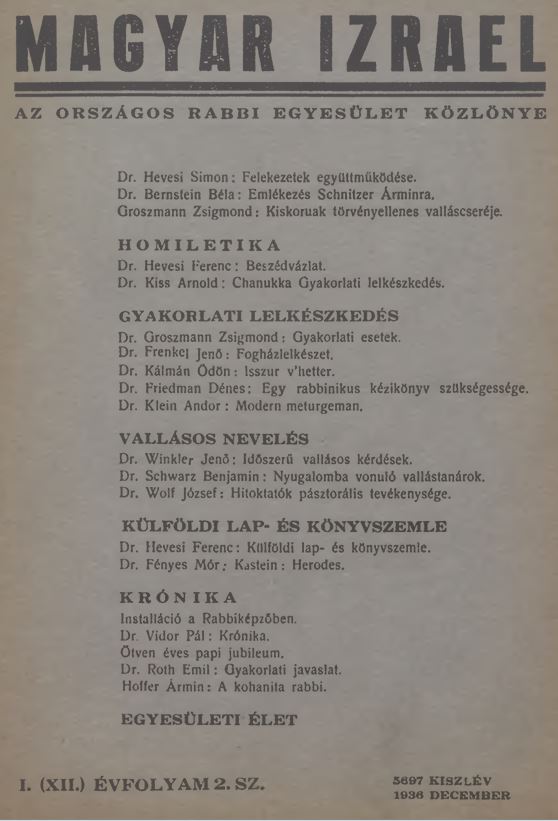 Magyar Izrael