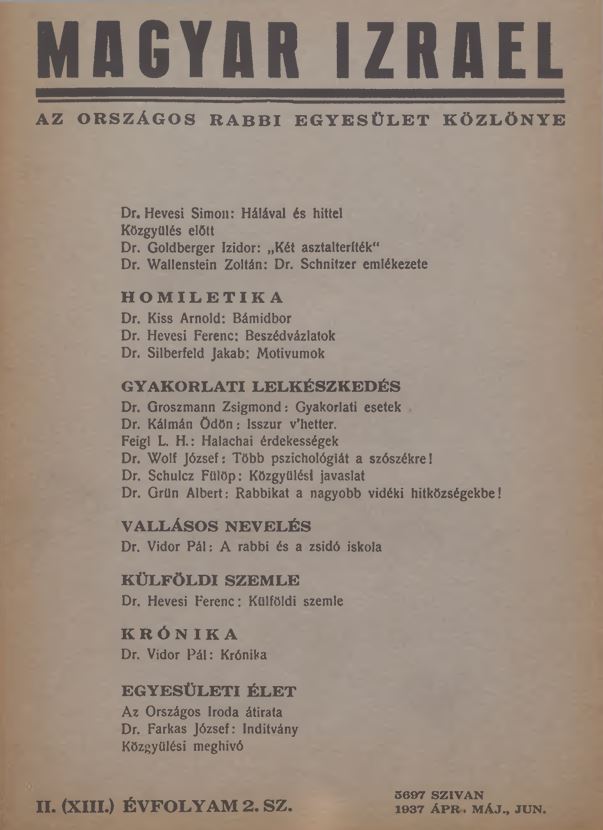 Magyar Izrael