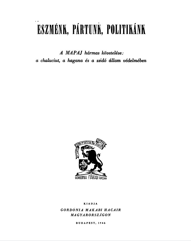 Eszm&eacute;nk, p&aacute;rtunk, politik&aacute;nk