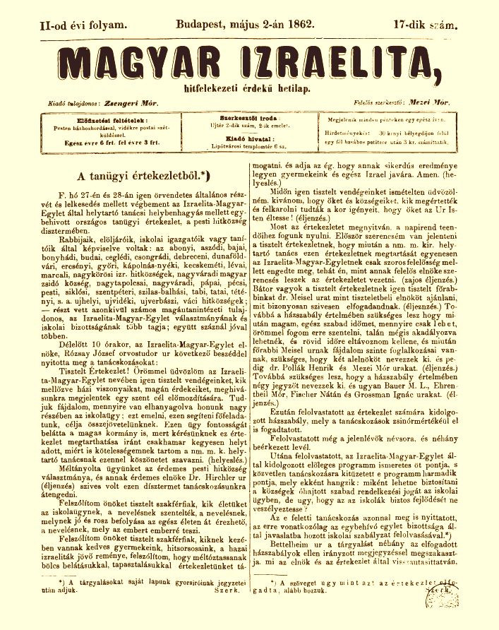Magyar Izraelita