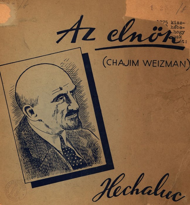 Az eln&ouml;k : Chajim Weizman.