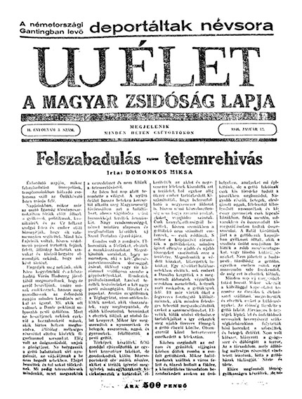 Uj &Eacute;let