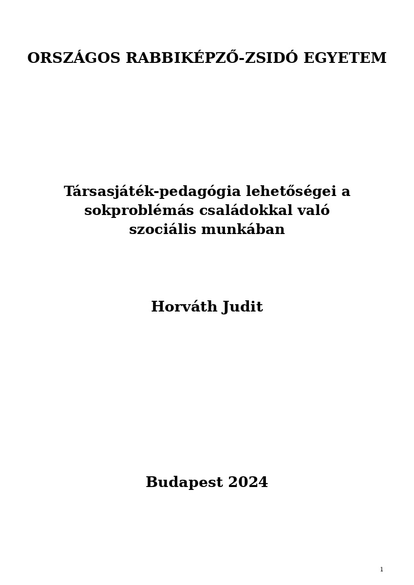 T&aacute;rsasj&aacute;t&eacute;k-pedag&oacute;gia lehetős&eacute;gei a sokprobl&eacute;m&aacute;s csal&aacute;dokkal val&oacute; szoci&aacute;lis munk&aacute;ban