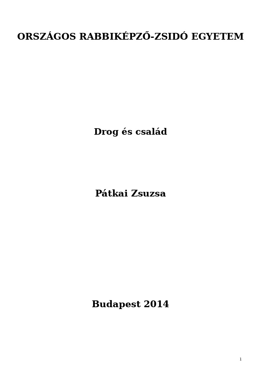 Drog &eacute;s csal&aacute;d