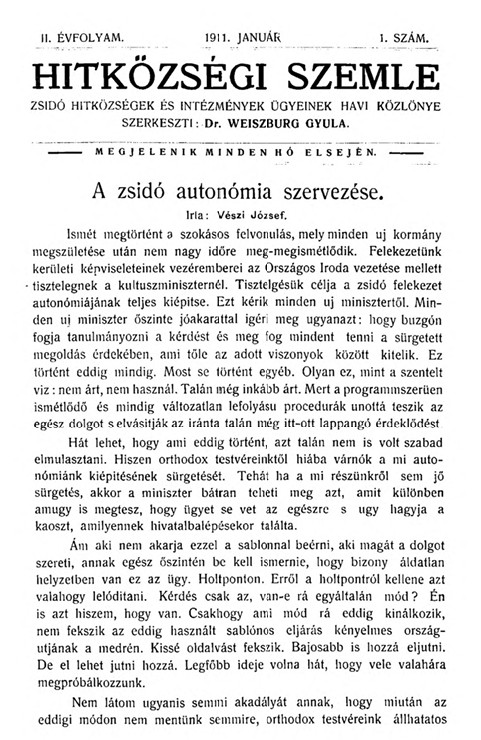 Hitk&ouml;zs&eacute;gi Szemle