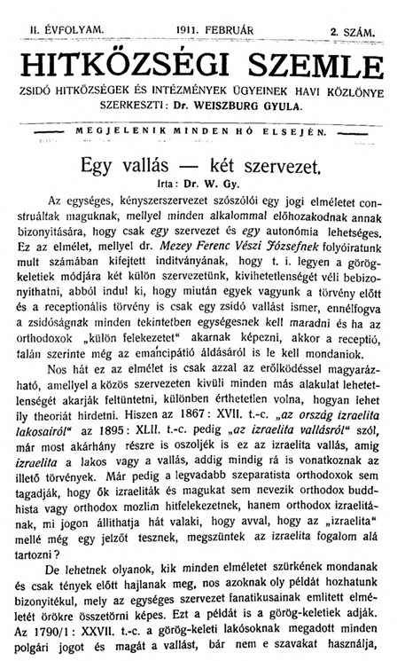 Hitk&ouml;zs&eacute;gi Szemle