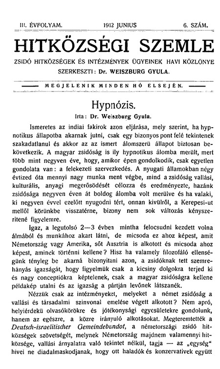 Hitk&ouml;zs&eacute;gi Szemle