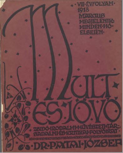 Mult &eacute;s J&ouml;vő 8. &eacute;vf. (1918. m&aacute;rcius)