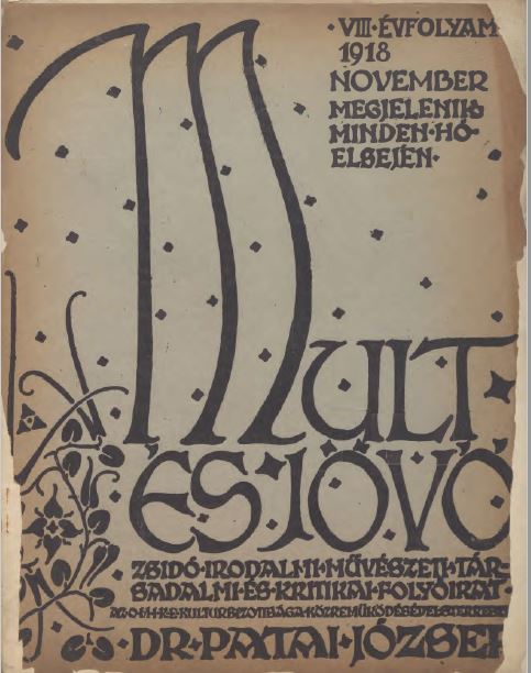 Mult &eacute;s J&ouml;vő 8. &eacute;vf. (1918. november)