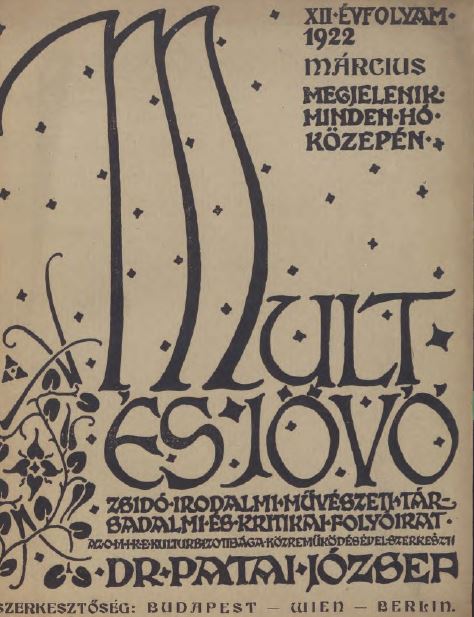 Mult &eacute;s J&ouml;vő 12. &eacute;vf. (1922. m&aacute;rcius)