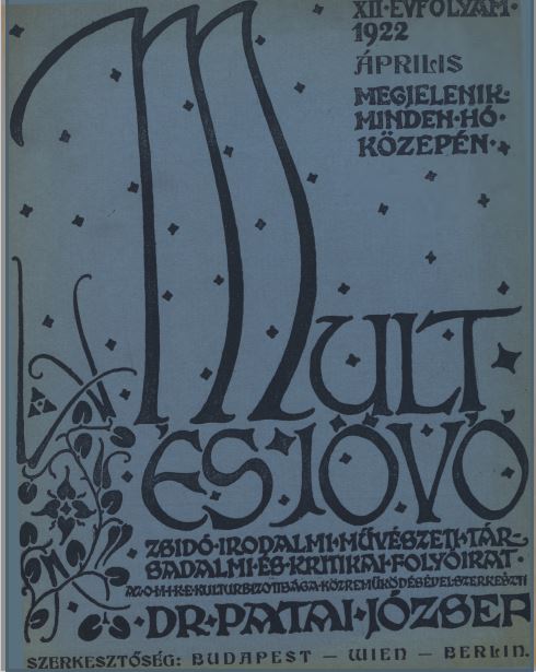 Mult &eacute;s J&ouml;vő 12. &eacute;vf. (1922. &aacute;prilis)