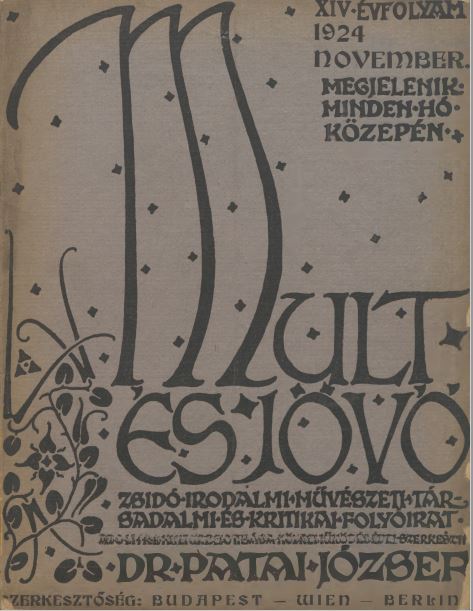 Mult &eacute;s J&ouml;vő 14. &eacute;vf. (1924. november)