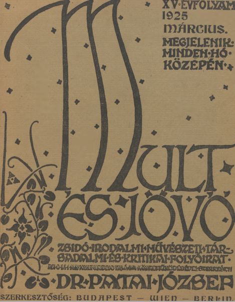 Mult &eacute;s J&ouml;vő 15. &eacute;vf. (1925. m&aacute;rcius)