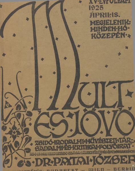 Mult &eacute;s J&ouml;vő 15. &eacute;vf. (1925. &aacute;prilis)