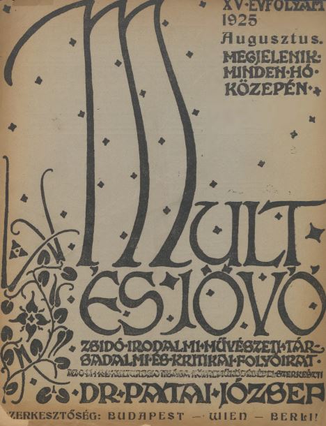 Mult &eacute;s J&ouml;vő 15. &eacute;vf. (1925. augusztus)