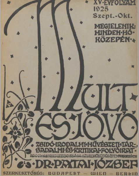 Mult &eacute;s J&ouml;vő 15. &eacute;vf. (1925. szeptember-okt&oacute;ber)