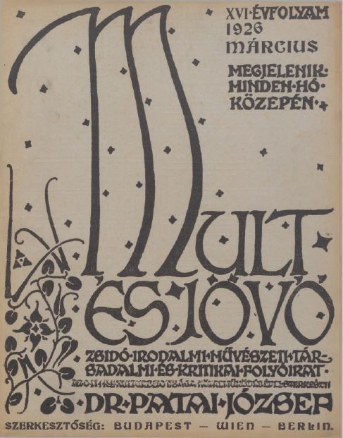Mult &eacute;s J&ouml;vő 16. &eacute;vf. (1926. m&aacute;rcius)