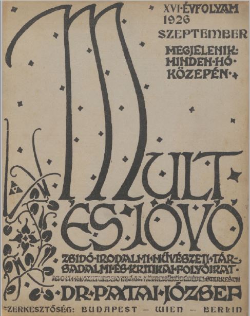 Mult &eacute;s J&ouml;vő 16. &eacute;vf. (1926. szeptember)