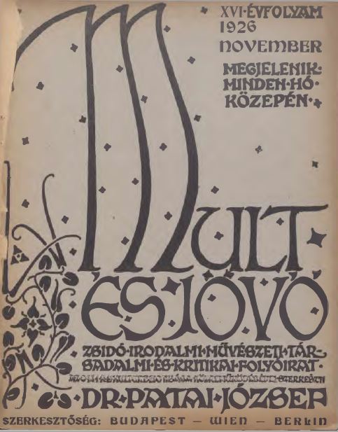 Mult &eacute;s J&ouml;vő 16. &eacute;vf. (1926. november)